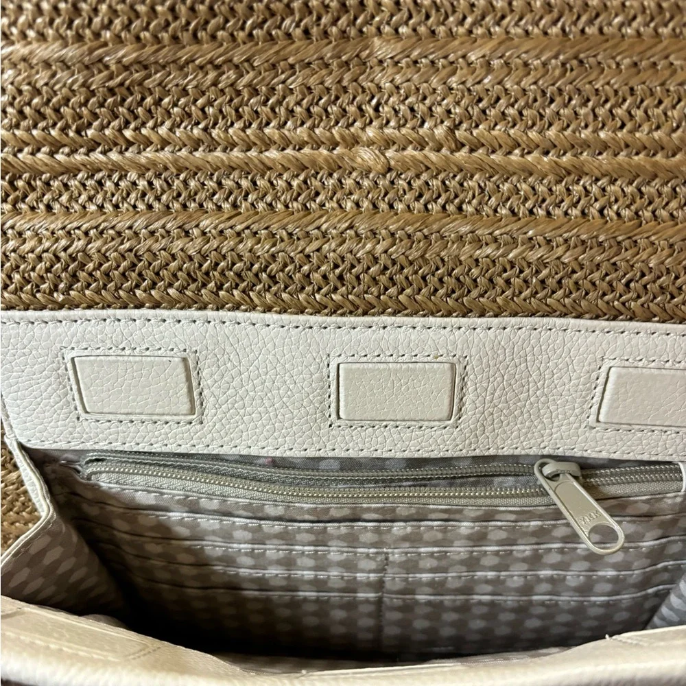 **Brighten your bag, white straw organizer - Picture 8 of 8